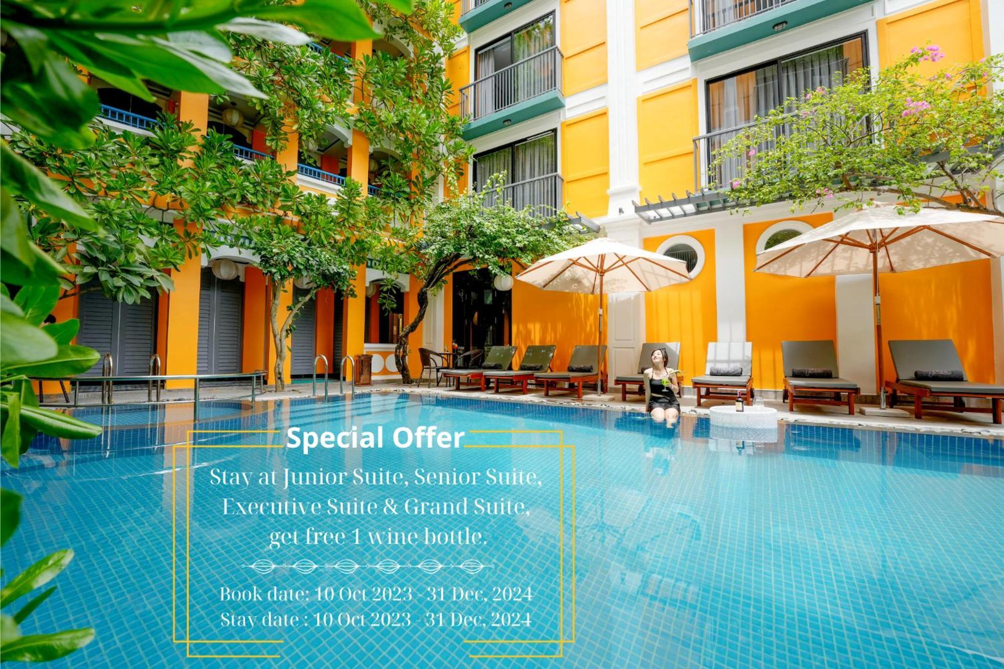 Son Hoi An Boutique Hotel & Spa 외부 사진 The hotel's swimming pool