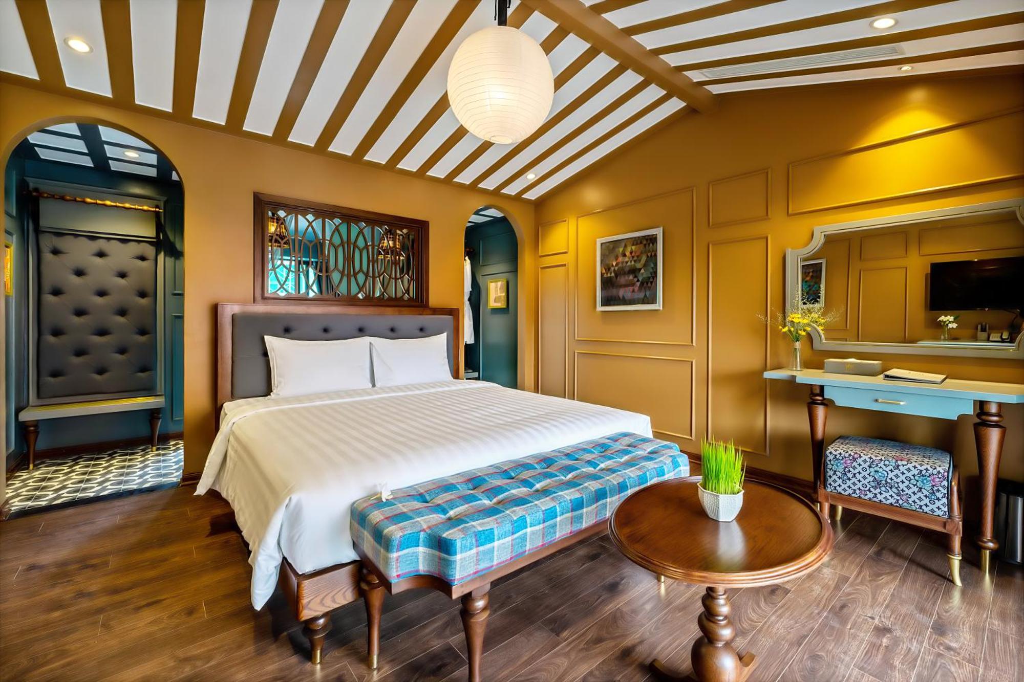 Son Hoi An Boutique Hotel & Spa 객실 사진 A room at the hotel