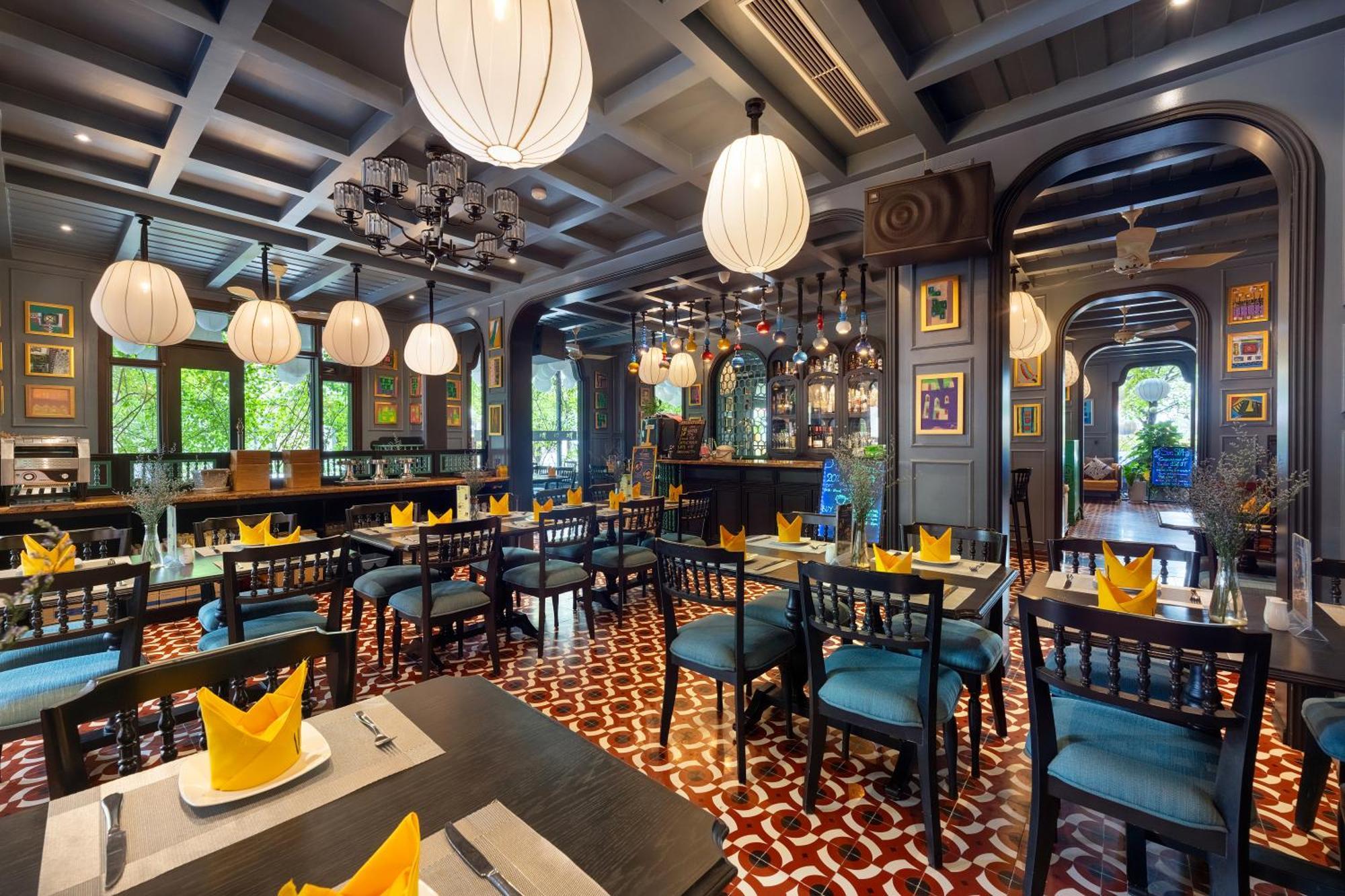 Son Hoi An Boutique Hotel & Spa 외부 사진 The interior of the restaurant