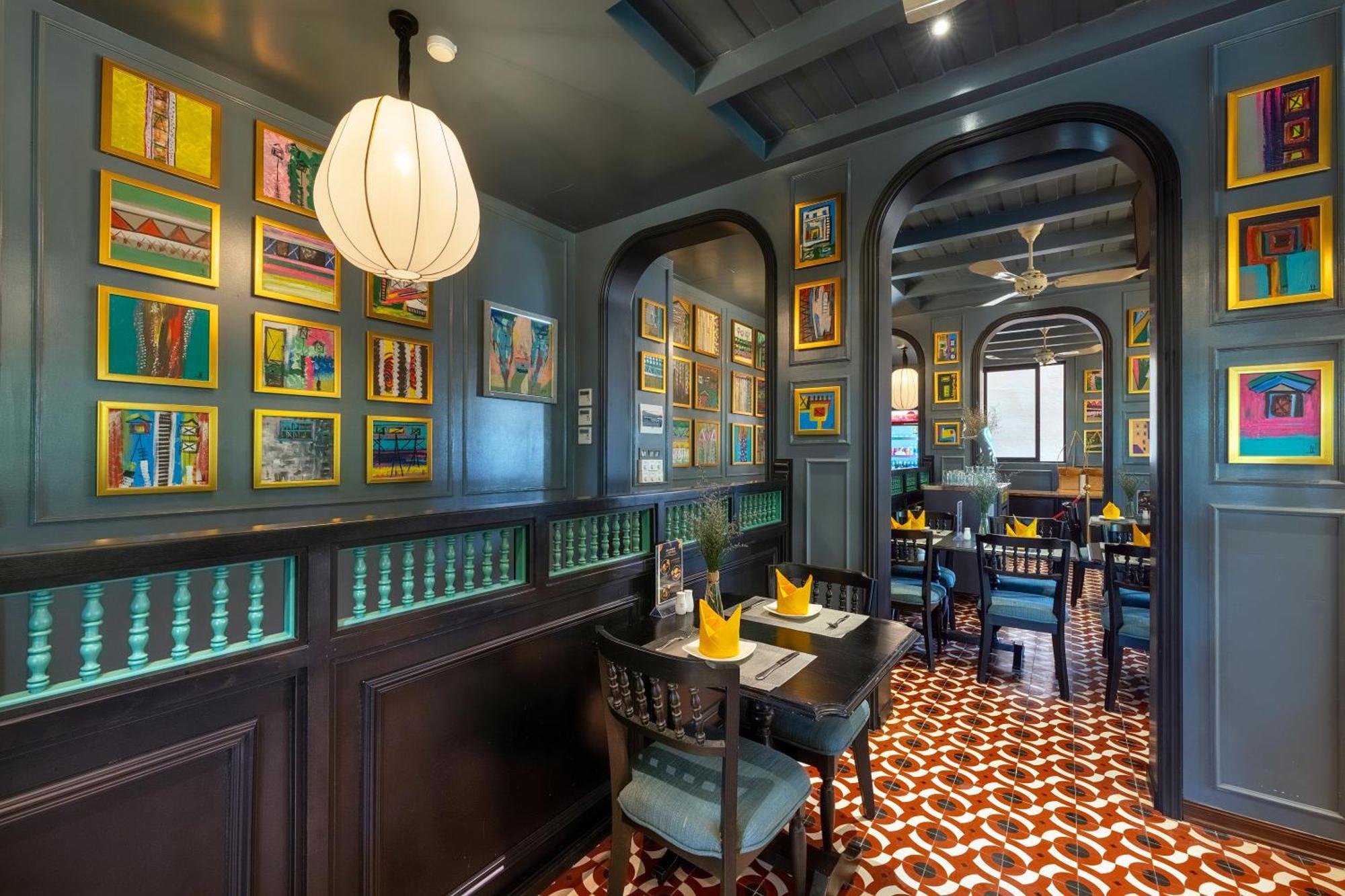 Son Hoi An Boutique Hotel & Spa 외부 사진 Interior of the restaurant