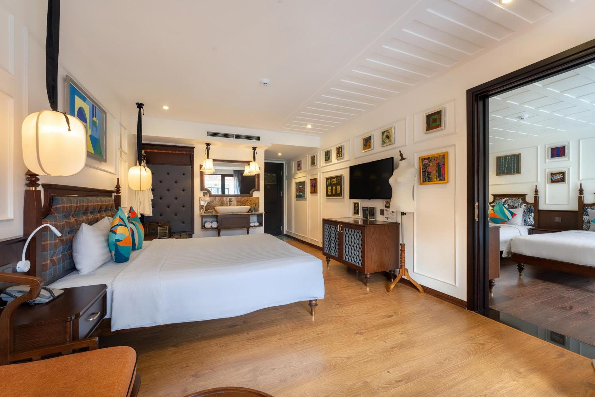 Son Hoi An Boutique Hotel & Spa 외부 사진 A room at the hotel